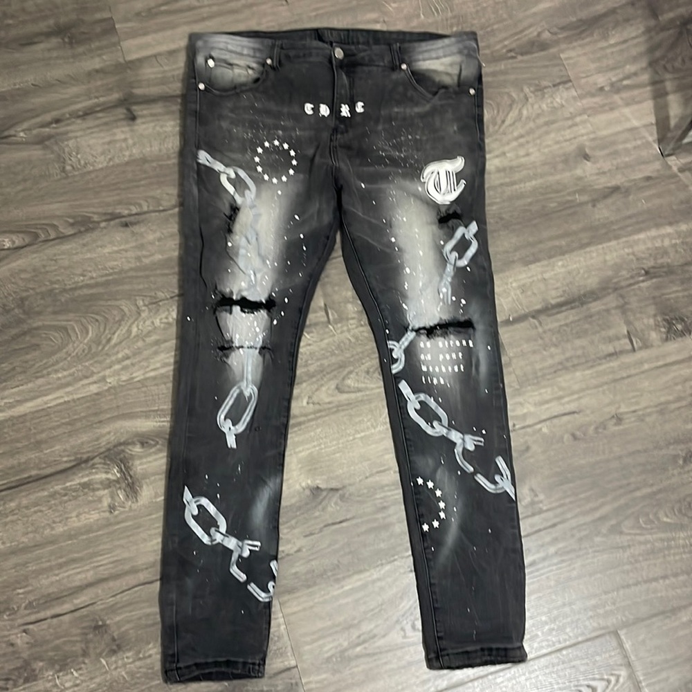 THRT GREY  JEANS) SIZE 40